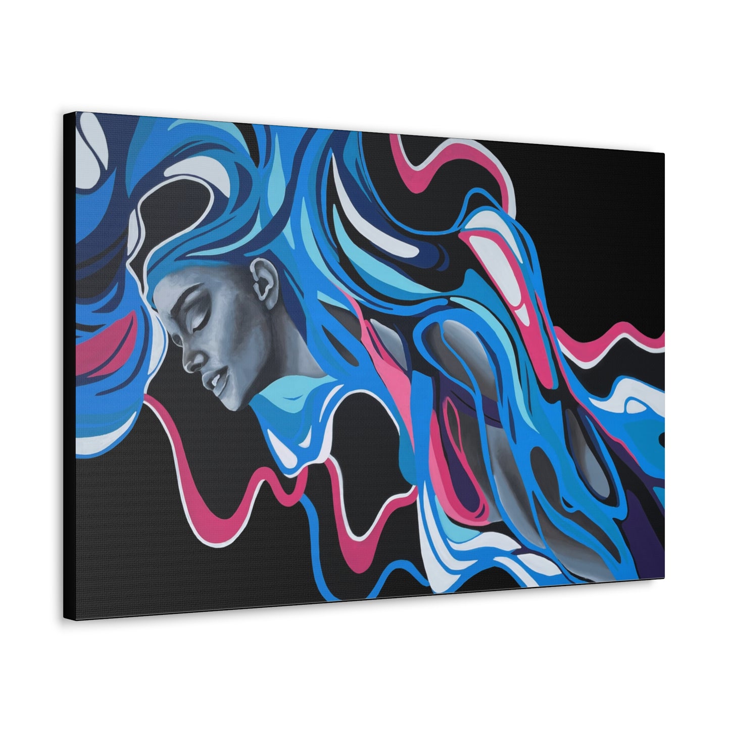 Trippy Babe Canvas Print