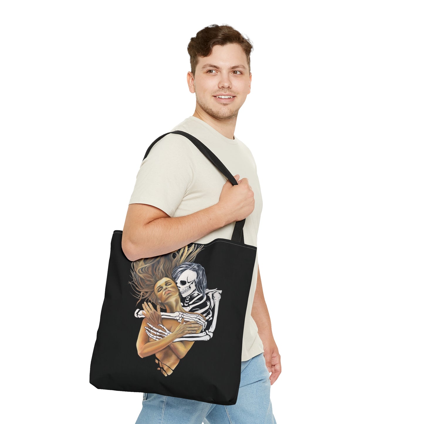 Cold Embrace Tote Bag