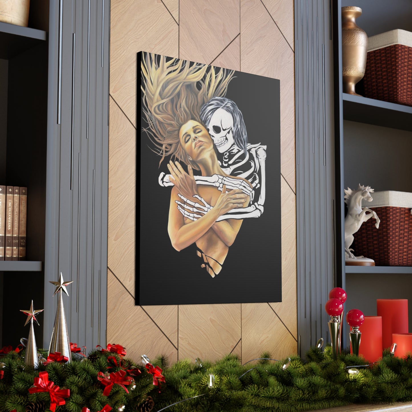 Cold Embrace Canvas Print