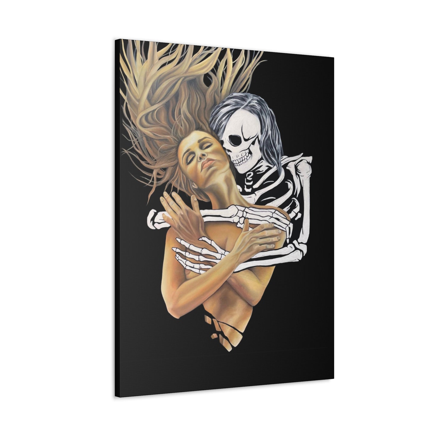 Cold Embrace Canvas Print