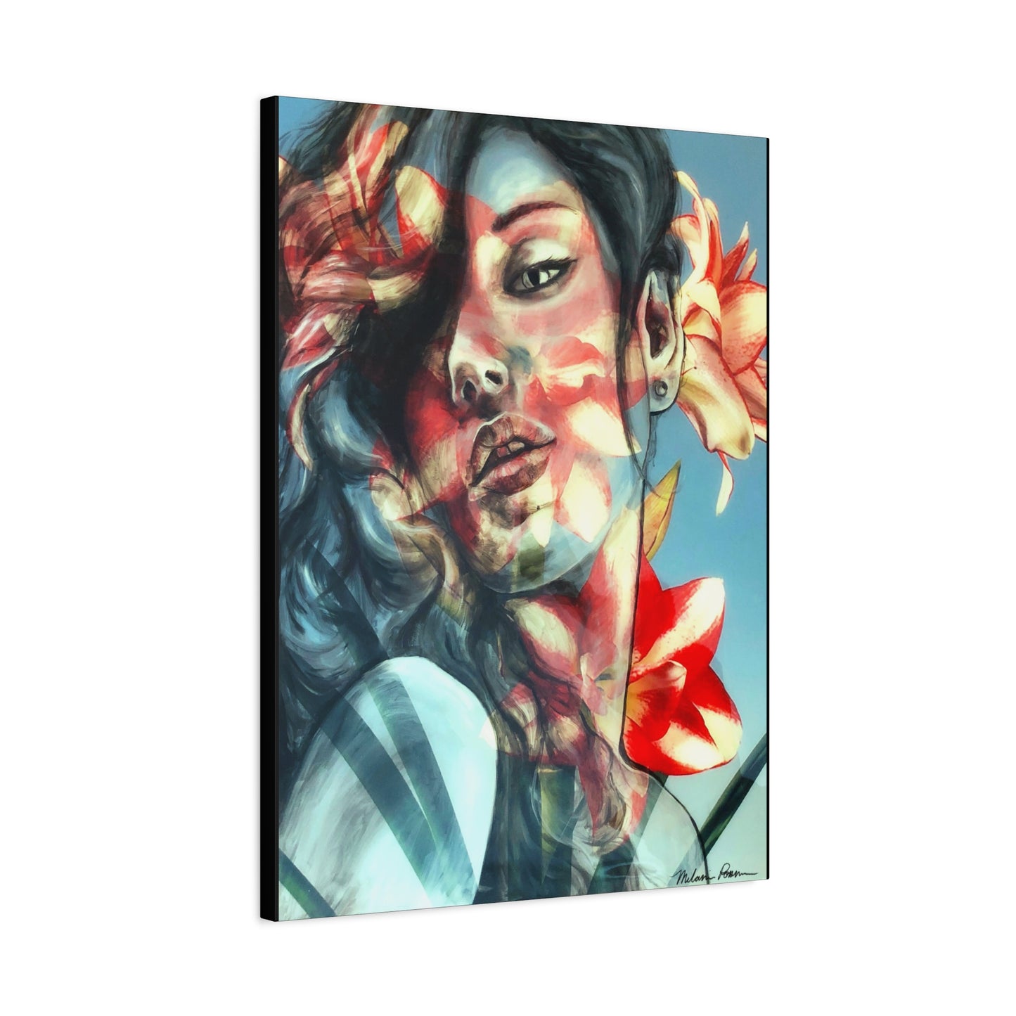 Amaryllis Canvas Print