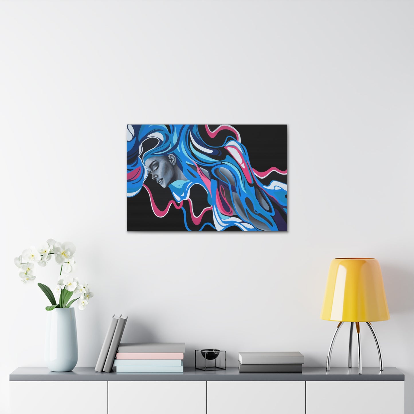 Trippy Babe Canvas Print