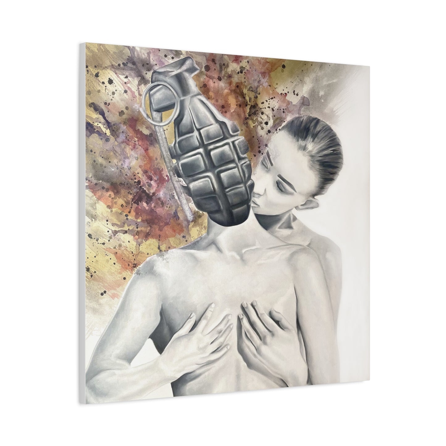 Love Bombing Canvas Print