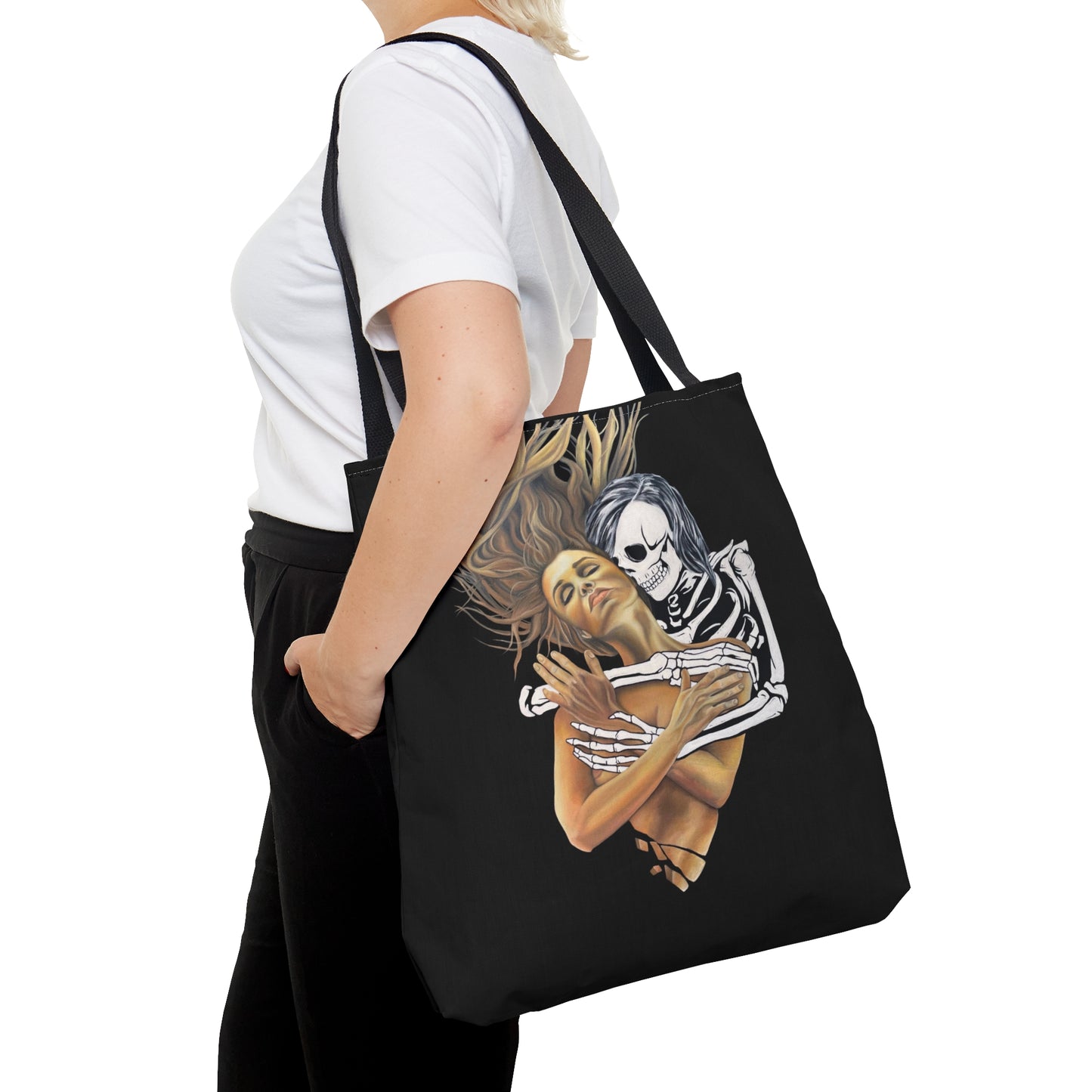 Cold Embrace Tote Bag