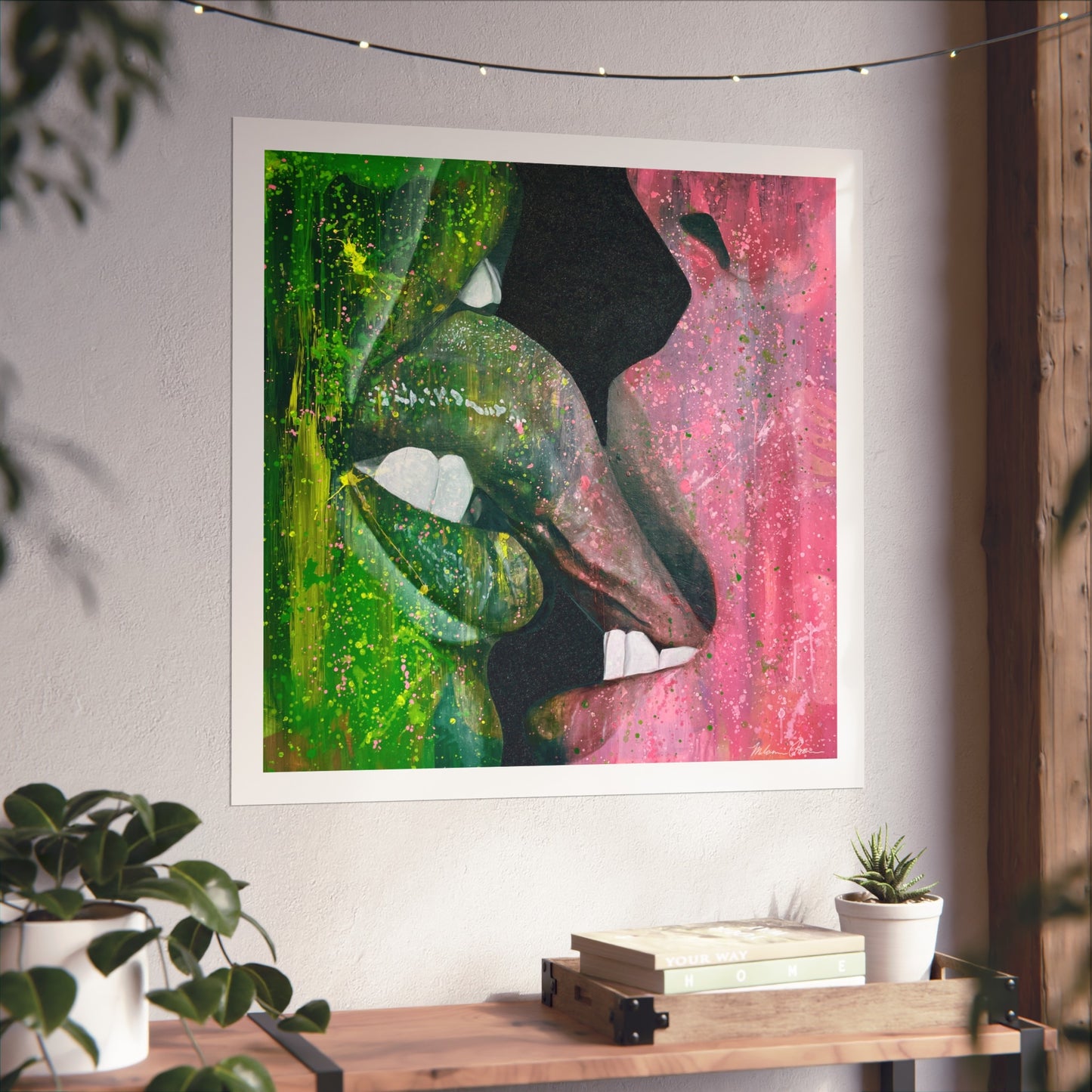 Pink Goes Good With Green
