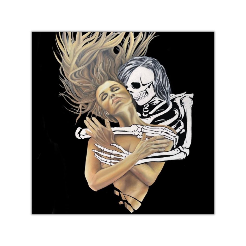 Cold Embrace Vinyl Sticker