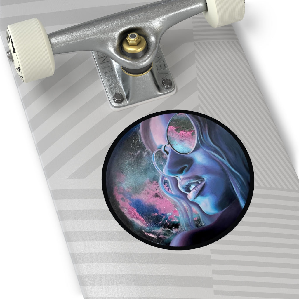 Space Babe Sticker