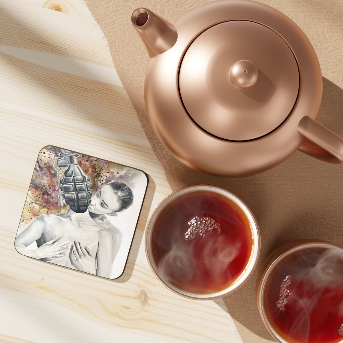 Love Bombing Coaster