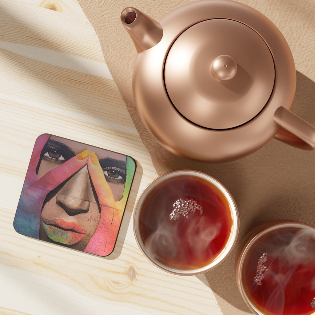 Rainbow Hands Coaster
