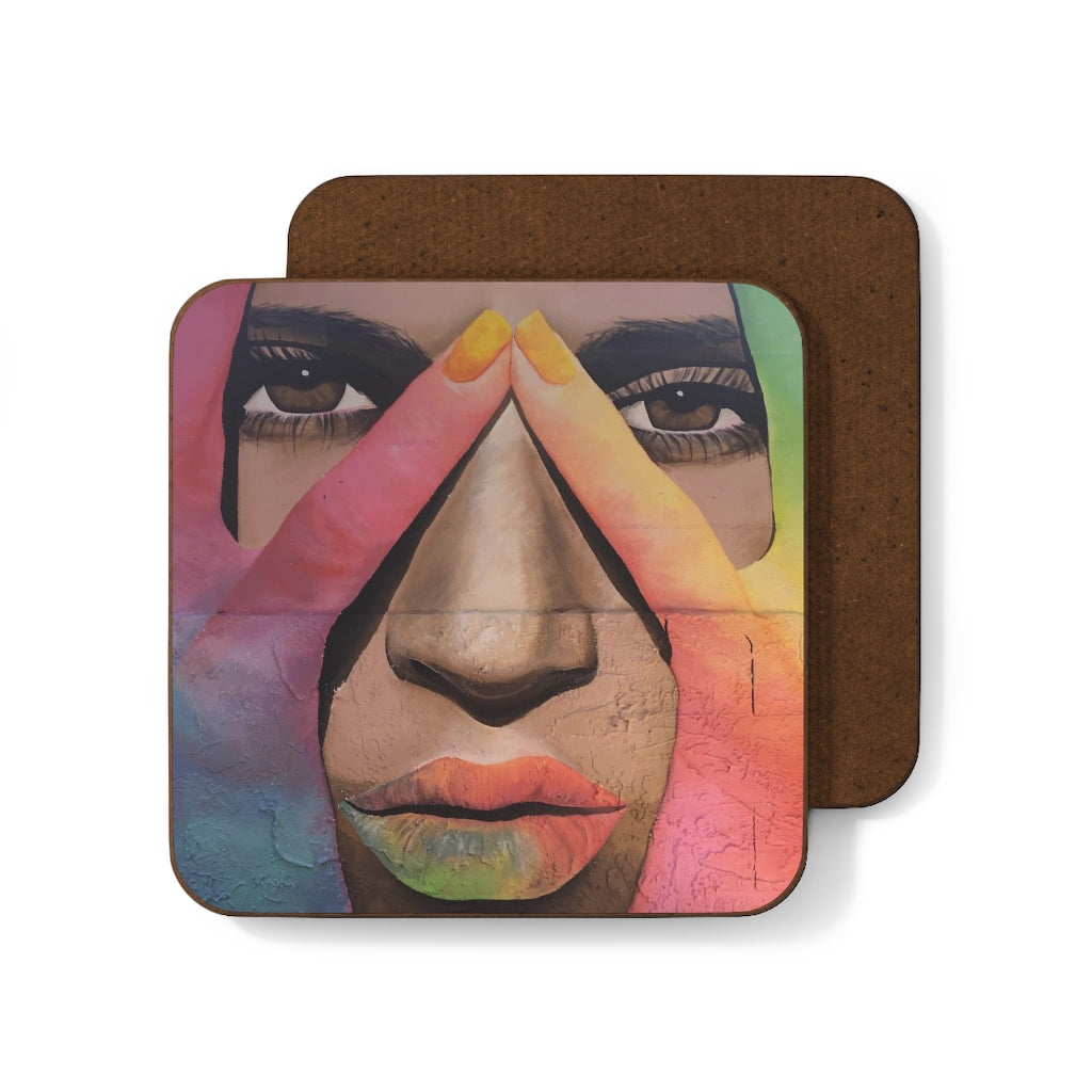 Rainbow Hands Coaster