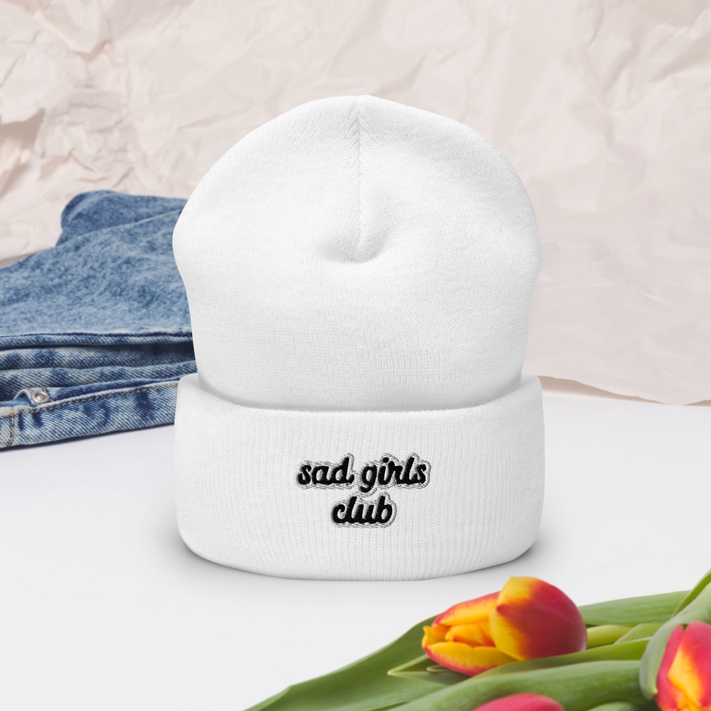 Team Sad Girls Beanie