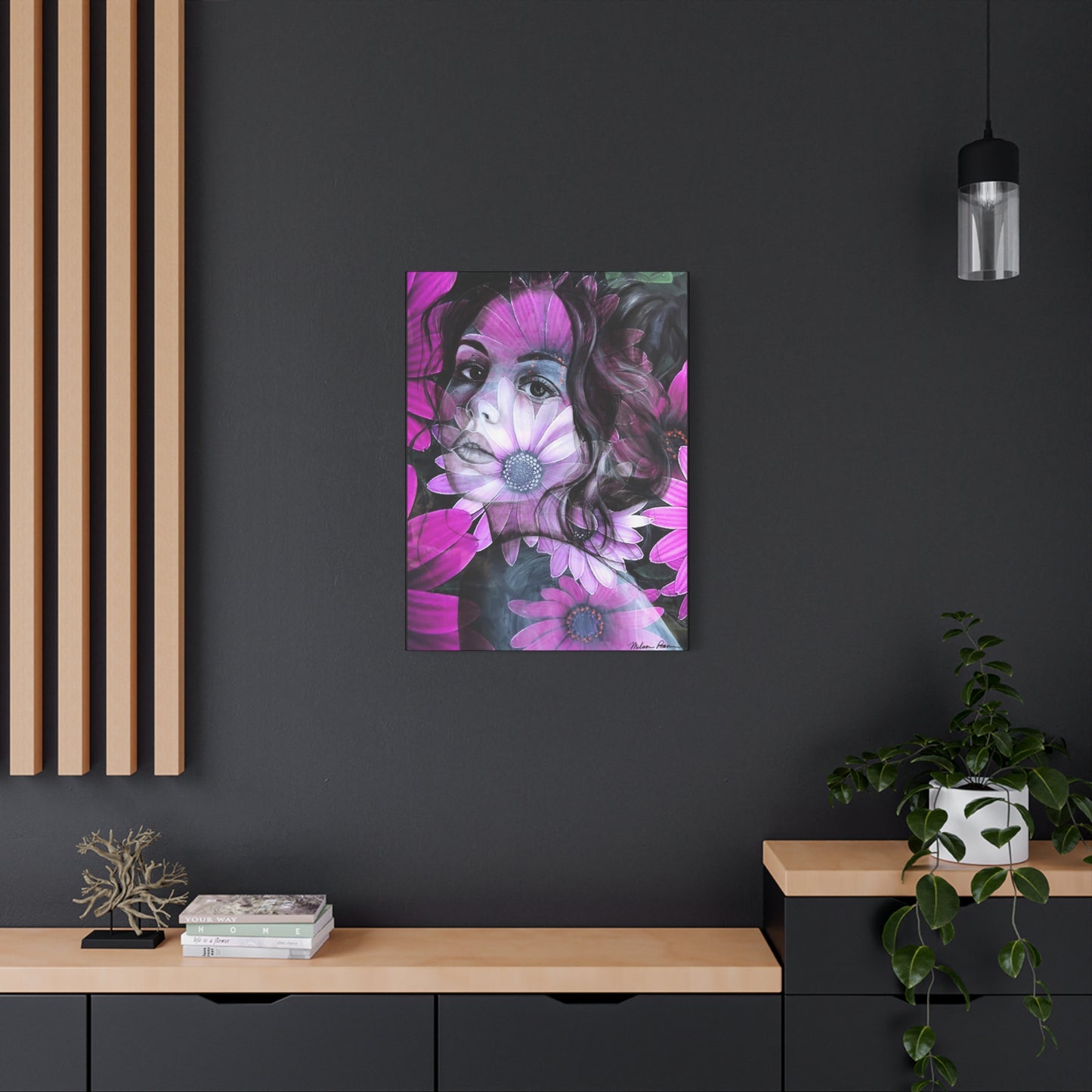 Aster Canvas Print