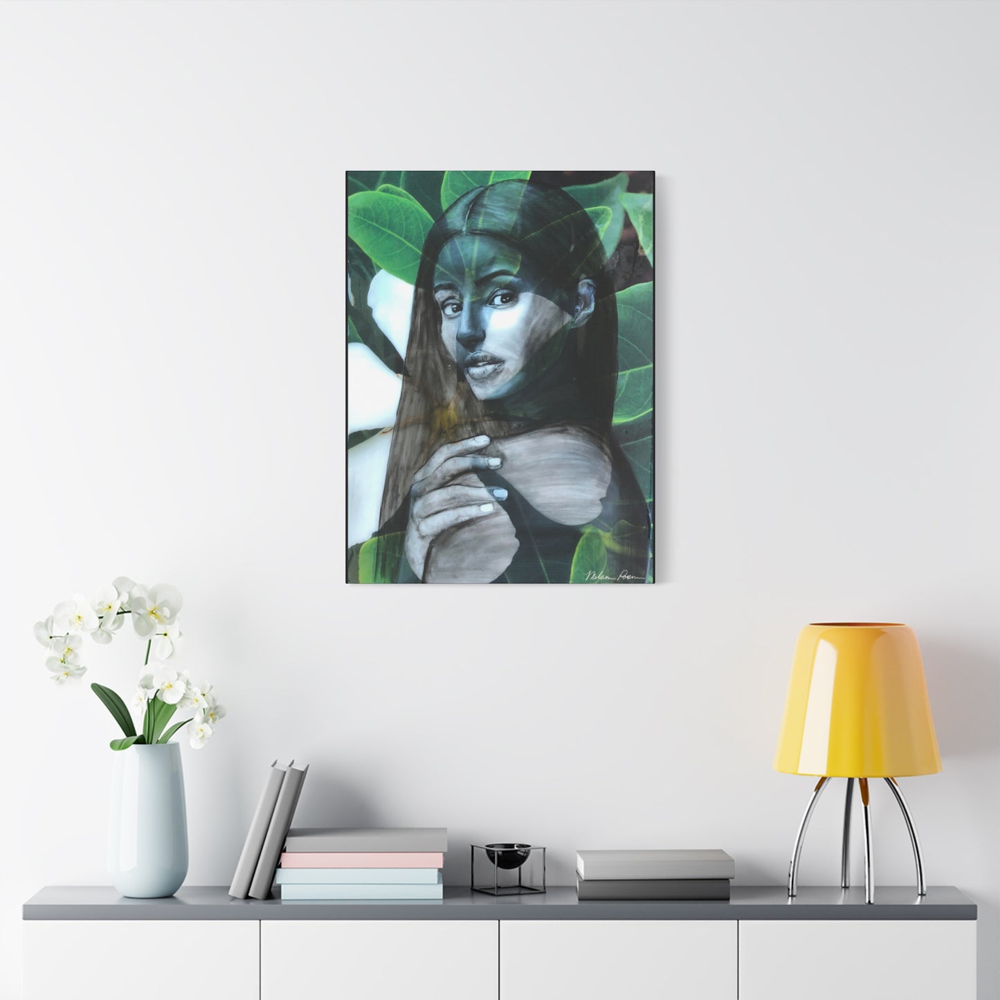 Gardenia Canvas Print